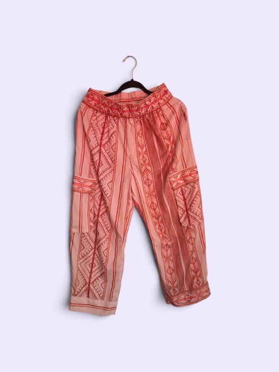 free people movement Pants - FP Movement by Free People Coral Embroidered Wide-Leg Pants